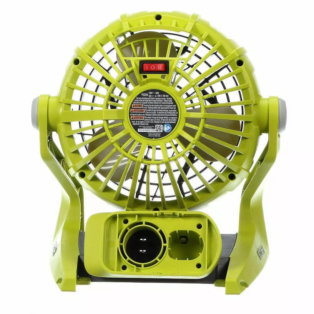 Ryobi 18 volt portable fan deals