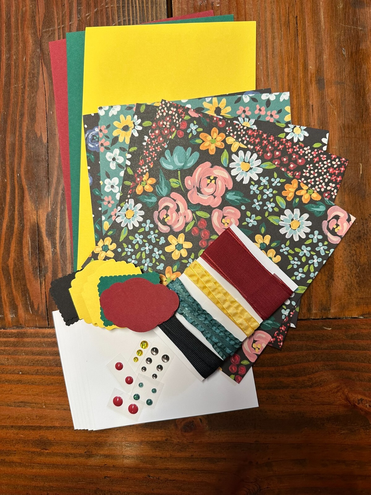 Stampin' Up! Flower & Field DSP Card Kit