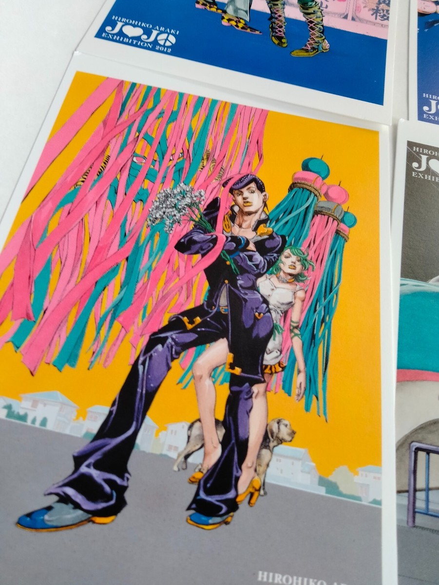 JoJo's Bizarre Adventure Postcard Morio Town SET Hirohiko
