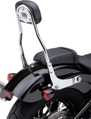 Cobra Detachable Backrest Kit Chrome 909 602-2006
