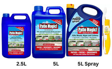 Patio Cleaner Heavy Duty Path Mould Algae Lichen Remover Moss Killer 2.5L - 5L