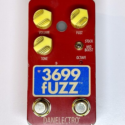 Danelectro 3699 Octave Guitar FUZZ Pedal  ** FOXX Tone Machine Clone **