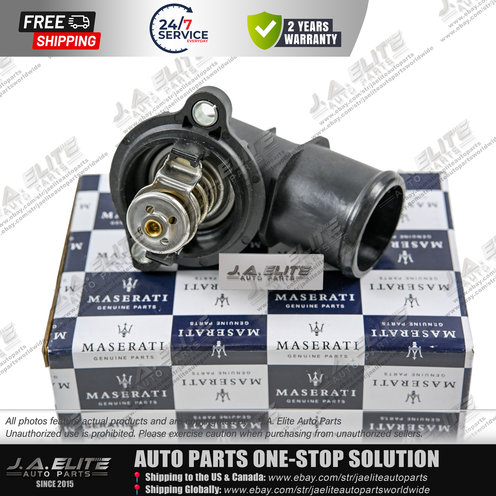 Genuine Thermostat for Maserati Ghibli Levante Quattroporte,Diesel Cars 46328183