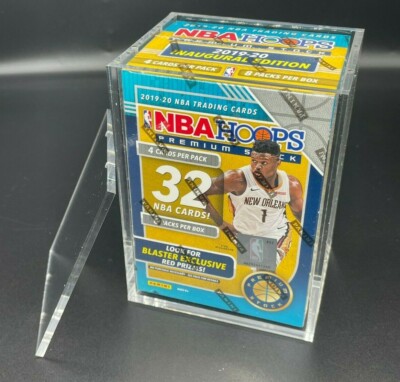 Acryl Schutz Case für Panini Hoops Basketball NBA Blaster Box  mit Magnet  NEU