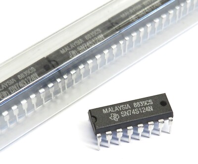2 Stück SN74S124N dual voltage-controlled oscillators DIP16, Texas Instruments