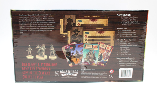 The Few And Cursed Deluxe Expansión Juego de Mesa Rock Manor Juegos Sellado de Fábrica - Imagen 2 de 4