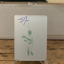 2022 Panini National Treasures Printing Plate Jose Devers AUTO 1/1