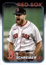 2024 Topps #426 John Schreiber NM-MT Red Sox