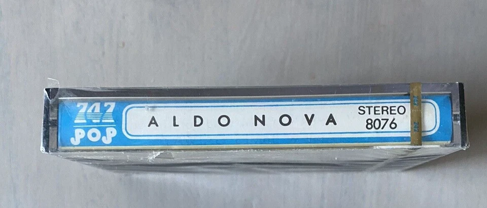 ALDO Nova Cassette Tape self titled album Sealed Collectors Version New Fantasy - Image 2 of 3