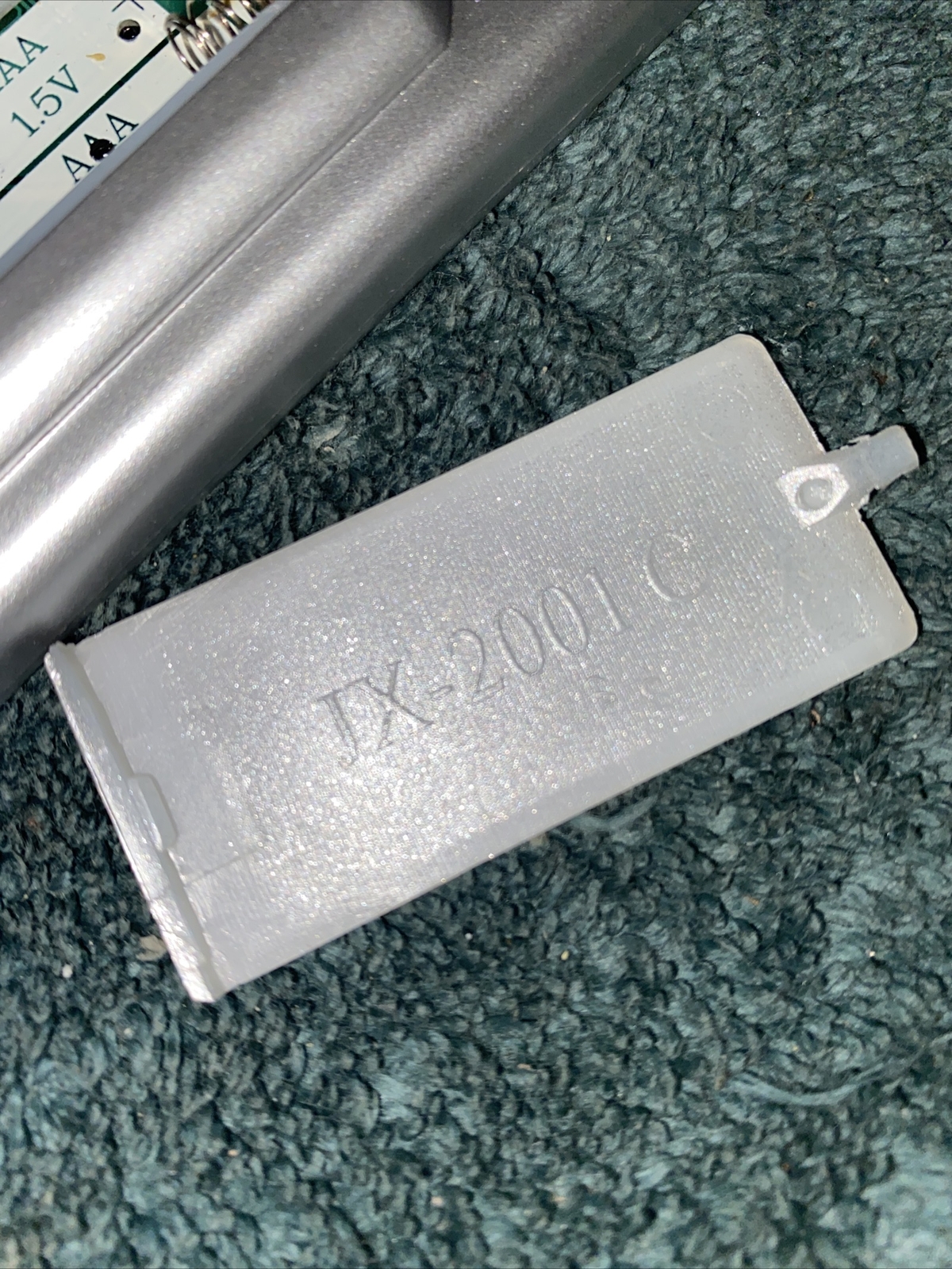 DVD VIDEO JX-2001F DVD player Remote Control Silver Used TESTED****