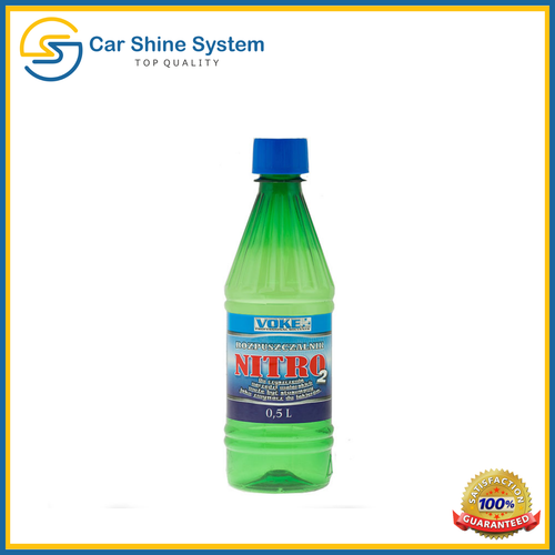 NITRO CELLULOSE THINNER 500ml Brush Spray Gun Cleaner Strips Metal