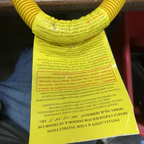 Jones Stephens Gas Line G71159 1/2" X 1/2" 48" New - Picture 2 of 6