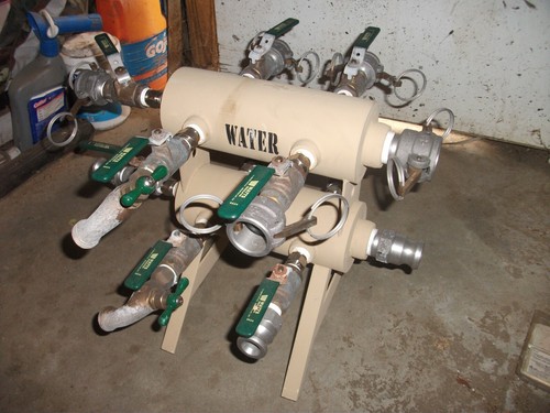 Military Outdoor Water Manifold distribution block Army pump camp kitchen shower - Picture 5 of 5