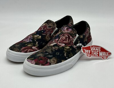Vans  Off The Wall  Schuhe Blumen Sneaker Skateboard Shoes Unisex EU 37 US 7