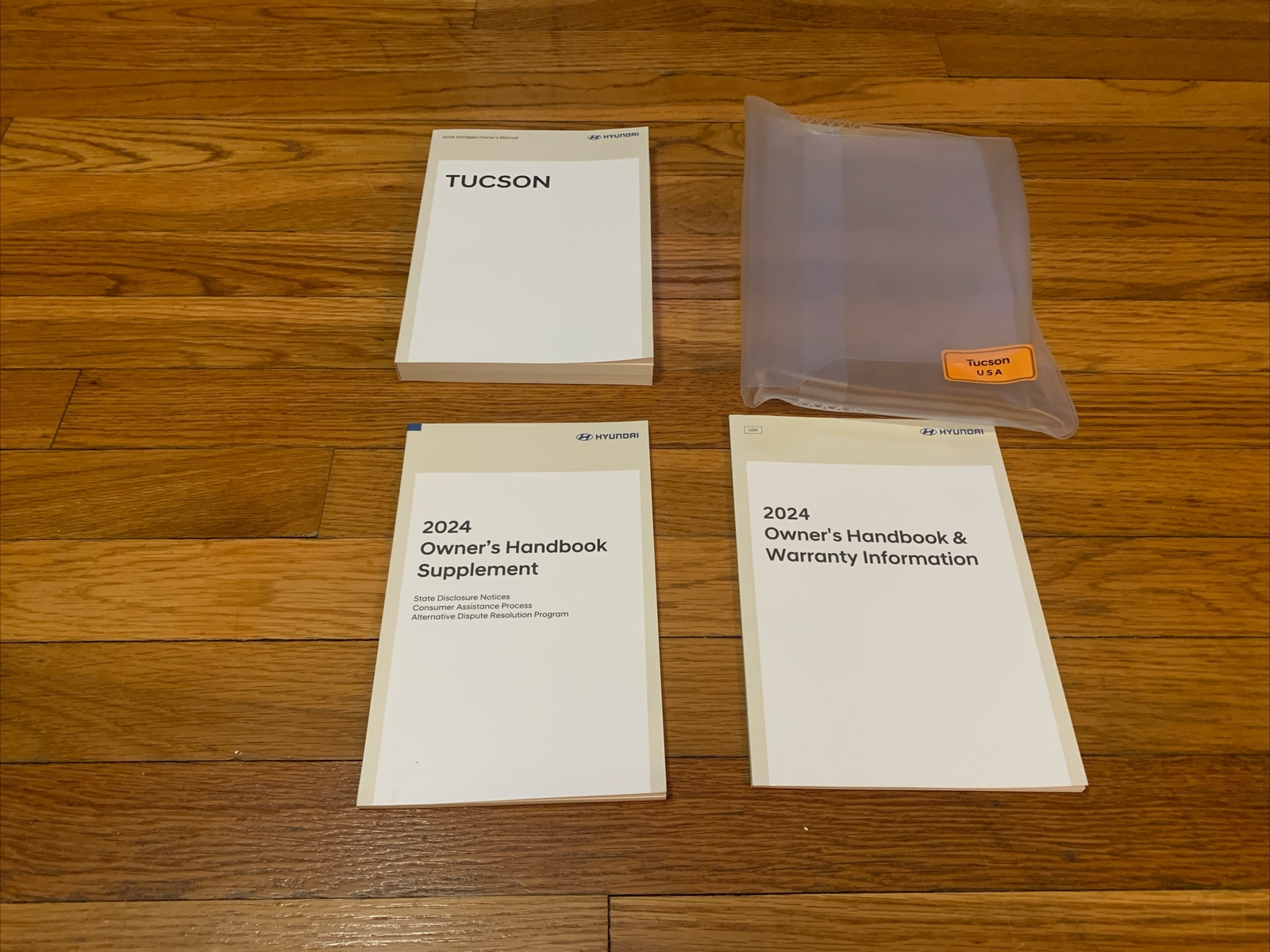 2024 Hyundai Tucson Owners Manual With Case OEM Free Shipping | eBay