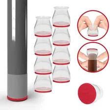 As Seen on TV Ruby Sliders SMALL, Chair Covers Protect Hard Surface Floors