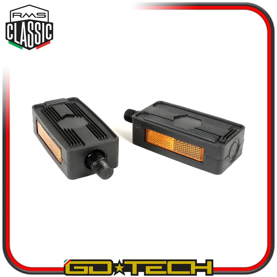 Set Pédales Bielles Axe Piaggio Ciao Si 50 P PV PX Pxv E1 E2 Mix Teen Bravo 3 - Photo 3/4