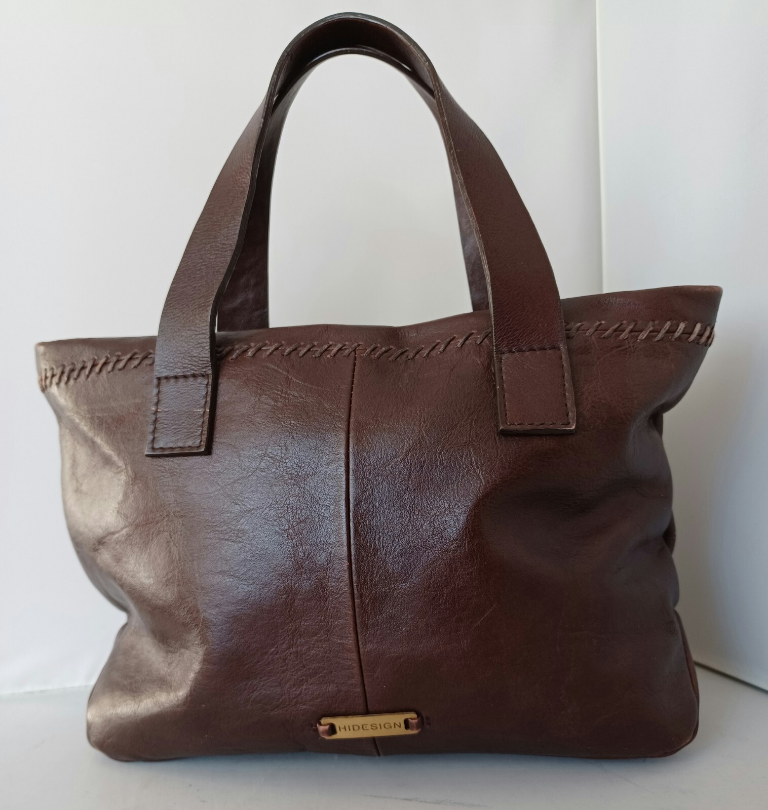 Hidesign Brown Supple Leather Handbag eBay