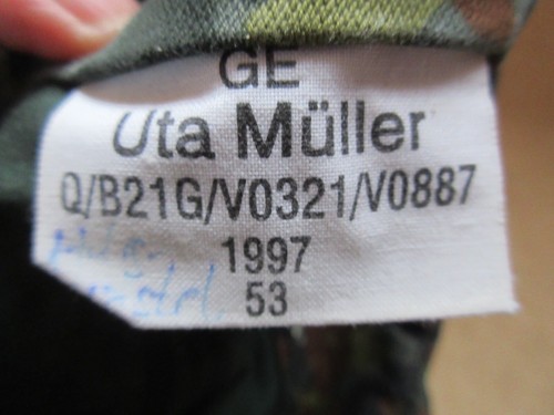 3 German Army Camouflage Flecktarn Caps, Small Size 53/ 58 - Picture 14 of 19