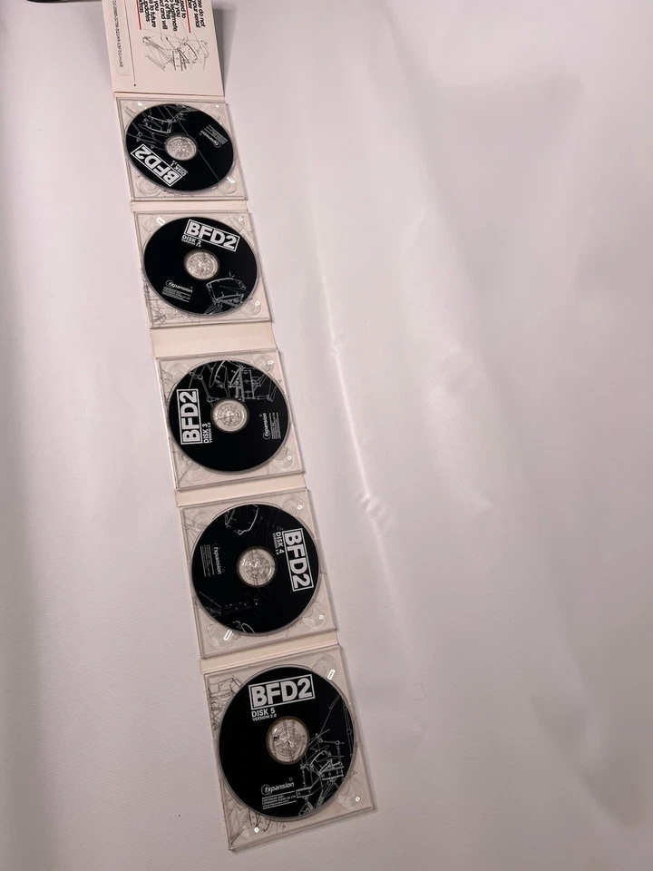 FXPANSION - BDF2. - VERSION 2.0 - Visitar   5 DISC NM - Image 2 of 4