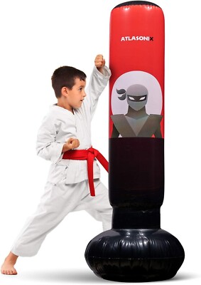 Punching Bag Inflatable Kids Punching Bag Boxing Set Karate