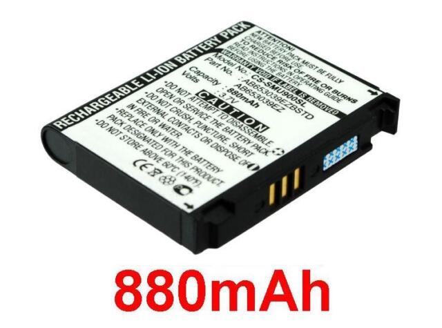 880mAh Battery Type AB653039CCE AB653039EZ for Samsung FLIPSHOT U900 Soul- 880mAh Battery Type AB653039CCE AB653039EZ for Samsung FLIPSHOT U900 Soul-