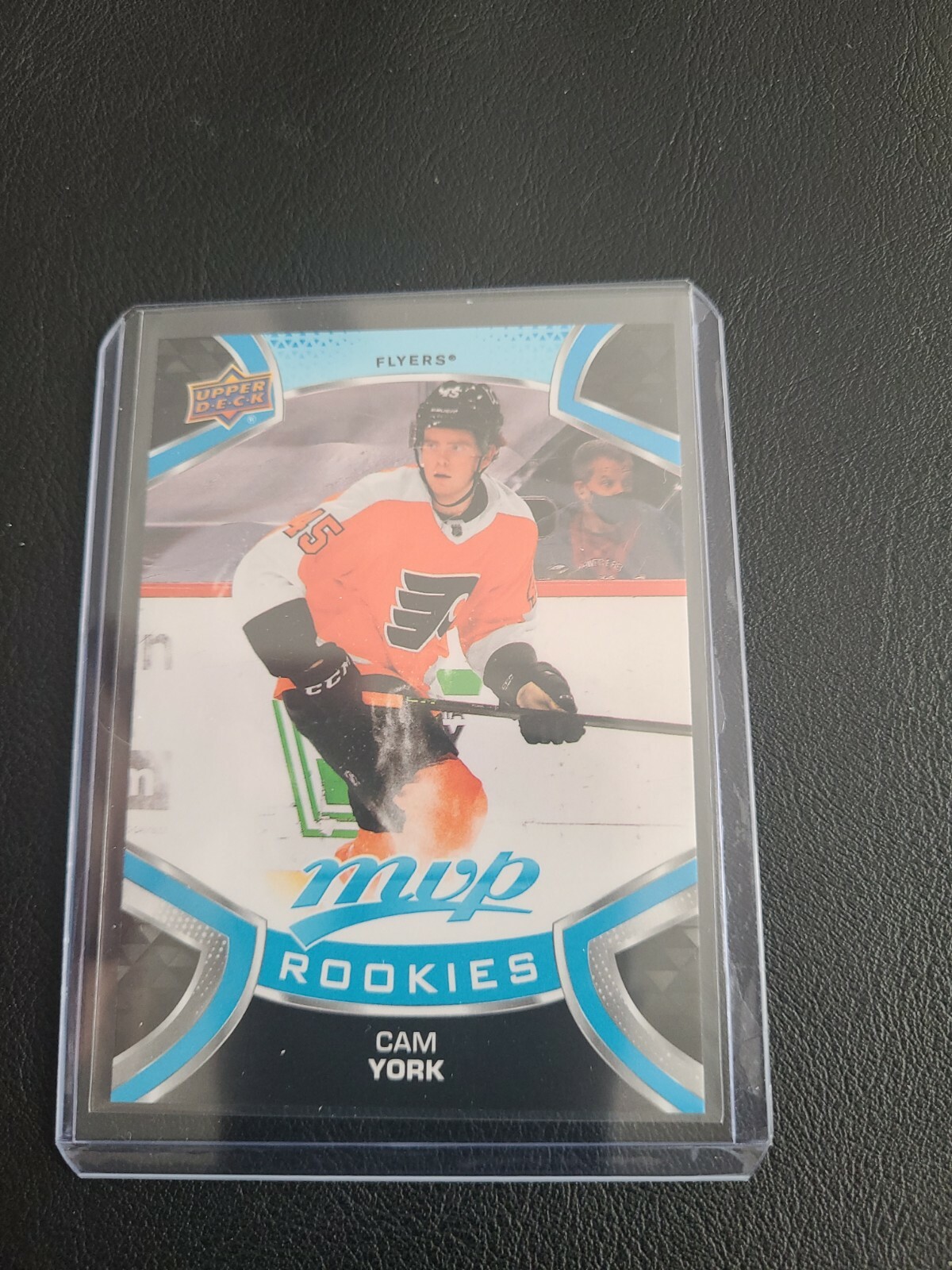 Cam York Rc 21 22 Upper Deck Mvp Rookies Sp Card 233 Rc Flyers 21 22 Ebay
