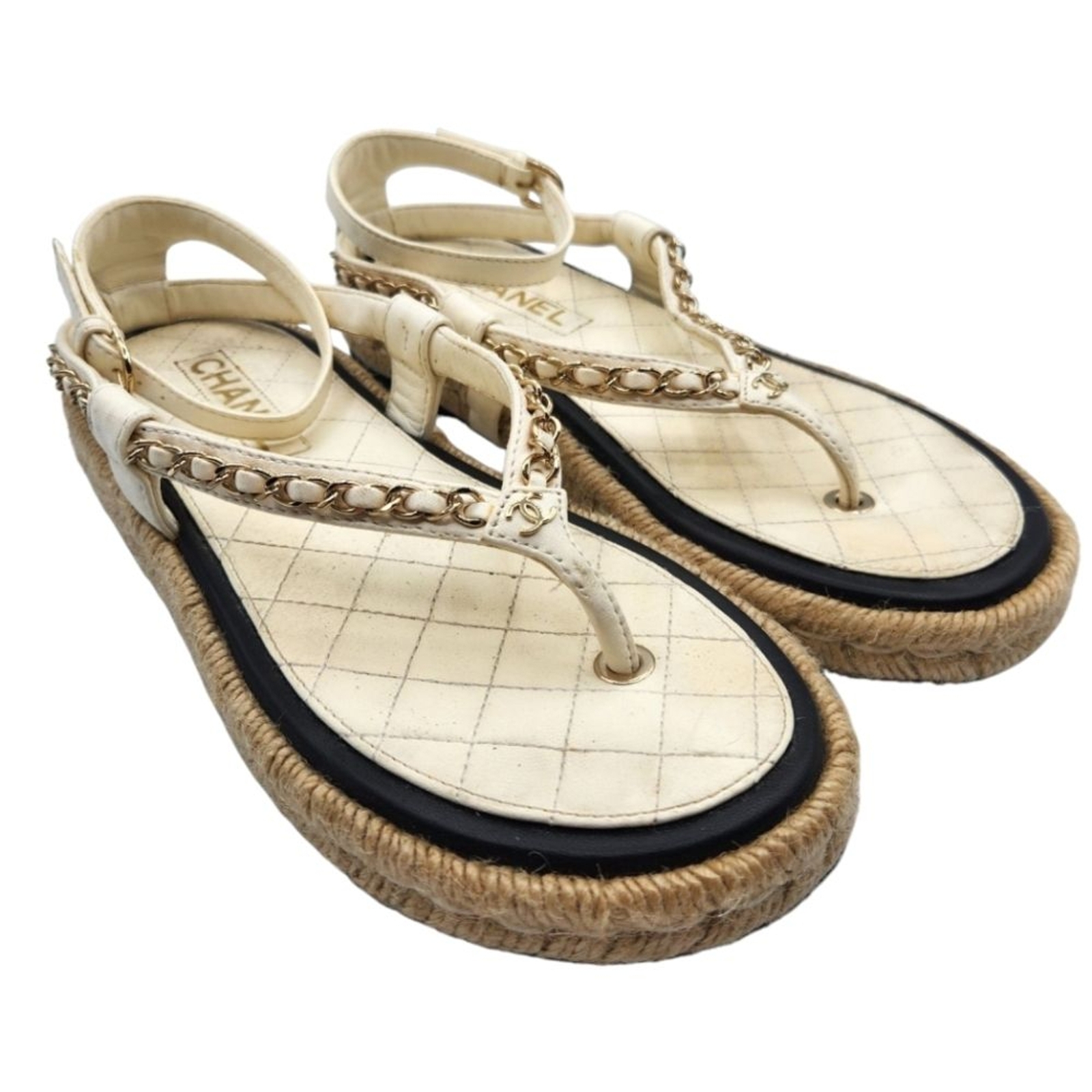 Chanel Interlocking Espadrilles - image 2