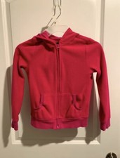 Girls zip up sweatshirt size M 7/8