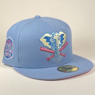 New Era   Cotton Candy Pack  Oakland A s Stomper Hat Club Exclusive Size 7 1/2