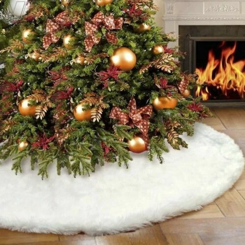 Decorazioni rotondi in tessuto per albero di Natale