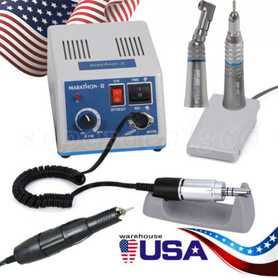 Dental Marathon Electric Micromotor Polishing Motor Handpiece 35K RPM /Low Speed
