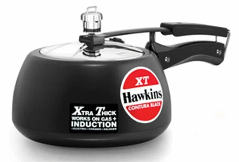 Hawkins Contura XT Hard Anodised 2L Pressure Cooker Induction Base Fast Cooking