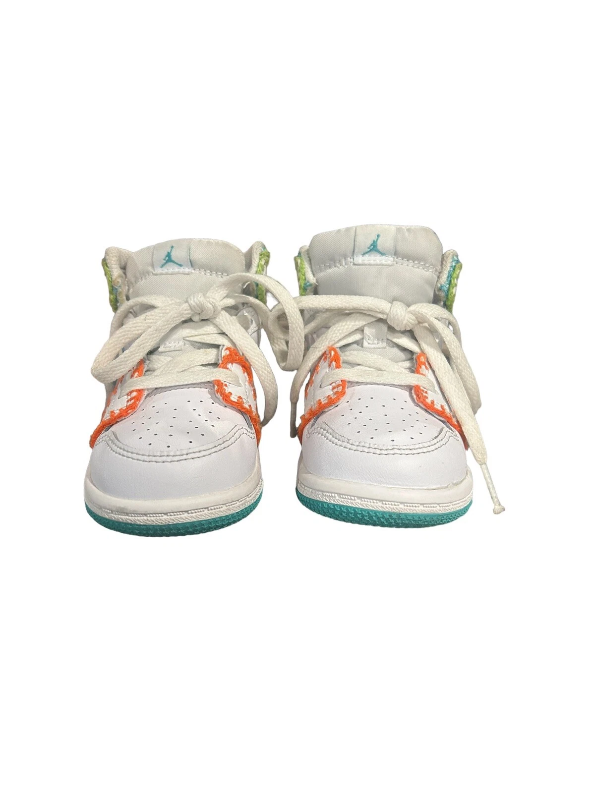 Jordan 1 Mid SE TD Washed Teal Rush rosa bambino taglia 8C DM6220 100 con scatola