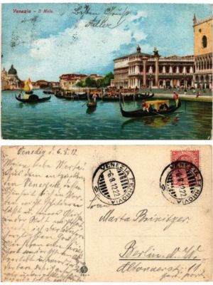 CPA AK VENEZIA Il Molo ITALY (521118)