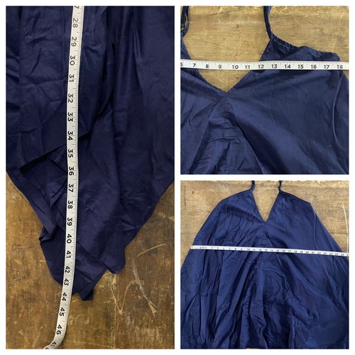 J. Crew Cotton Dress Sleeveless V-Neck Casual Flowy Tunic Top Blue XS/S - Picture 7 of 7
