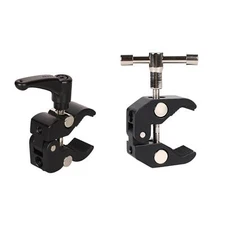 Camera Clamp Mount Heavy Duty Arm for Tabletop Handlebar Action Camera