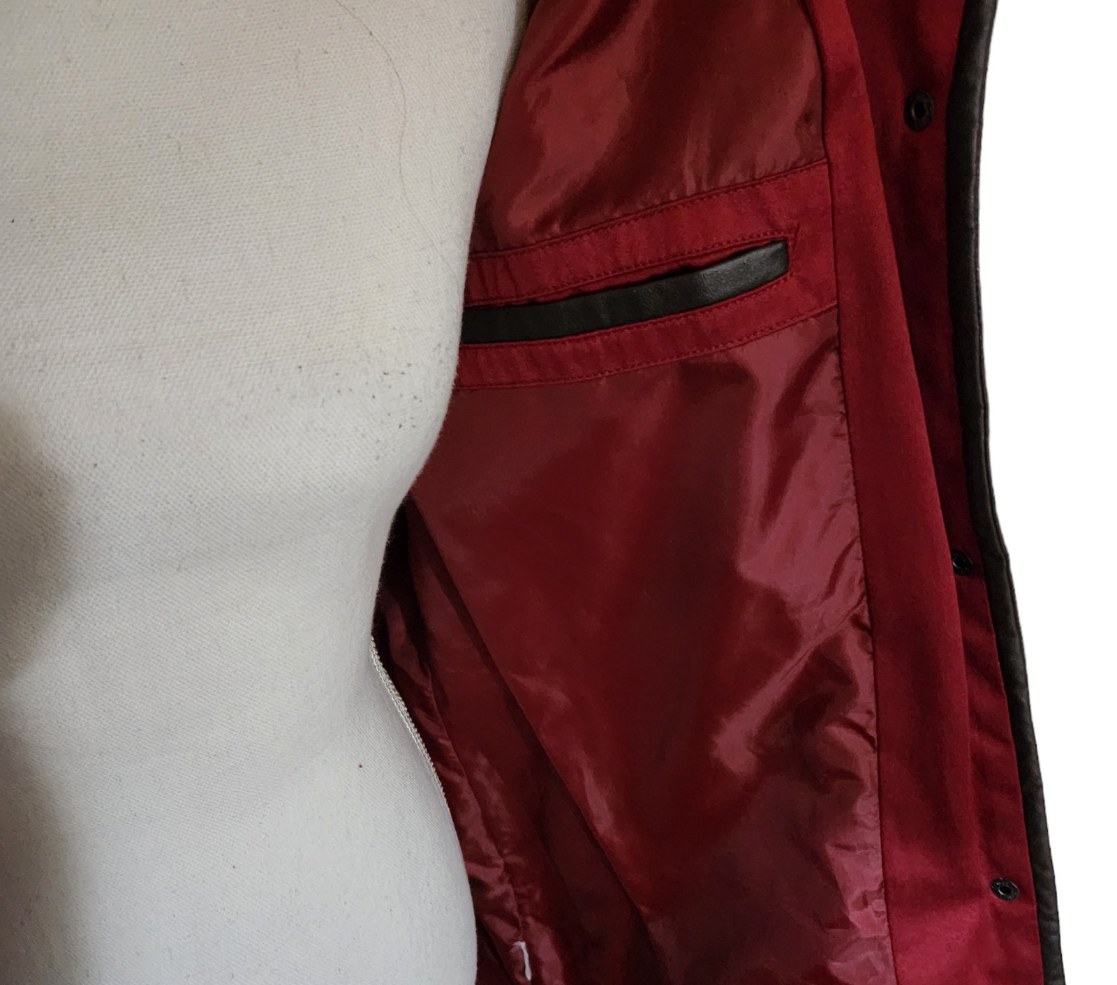 Pendleton Camas Quilted Jacket Snap Front Red w/ … - image 8