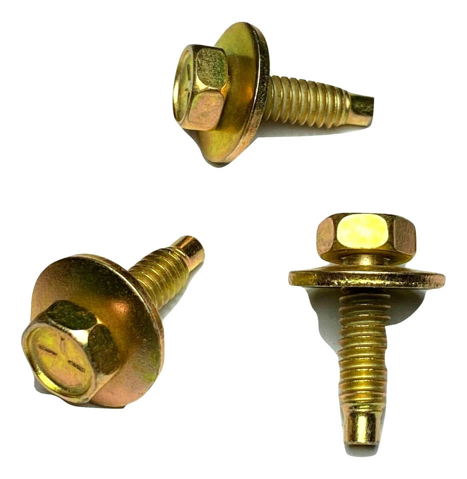 1/4" Body Bolts & U-Nut Clips 1/4-20 x 15/16" (25 Pcs Each) #1606 (1356/864) OAS Foto 3 de 4