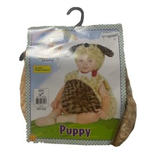 Puppy Costume Rubies 2 Piece Infant 6-12 Months Size 1-2 Halloween Dog Doggy Pup