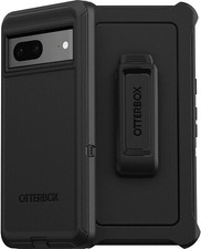 Cover For OtterBox Defender Series Google Pixel 7a Case Black Belt Clip