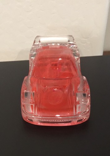 FERRARI F-40 LEAD CRYSTAL PAPER WEIGHT, RED & CLEAR, MAGIC CRISTAL /W. GERMANY - Picture 9 of 9