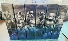 Star Wars Black Series Mandalorian and Grogu COMPLETE SET OF 6 Black/Blue Box