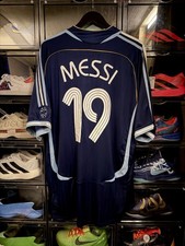 NEW XXL - Lionel Messi Argentina adidas2006 Bringback Away Jersey - Navy