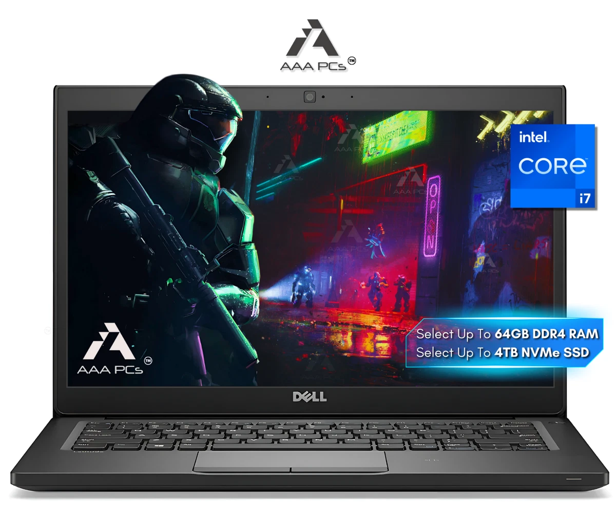 DELL Latitude 5296(core i7第8世代) Dell Intel Core i7 8th Gen. 512GB SSD Capacity PC Laptops