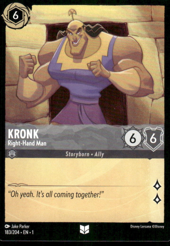 The First Chapter #183/204 Kronk