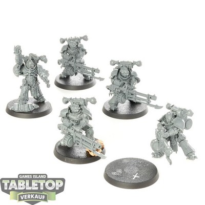 Chaos Space Marines - 5 Havocs - unbemalt