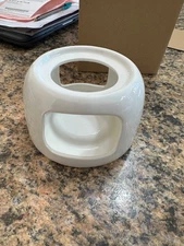 Glass Fondue set / brand new, never used