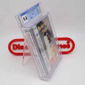 Sega Saturn BATTLE ARENA TOSHINDEN REMIX - CGC GRADED 9.6 A! NEW Factory Sealed!