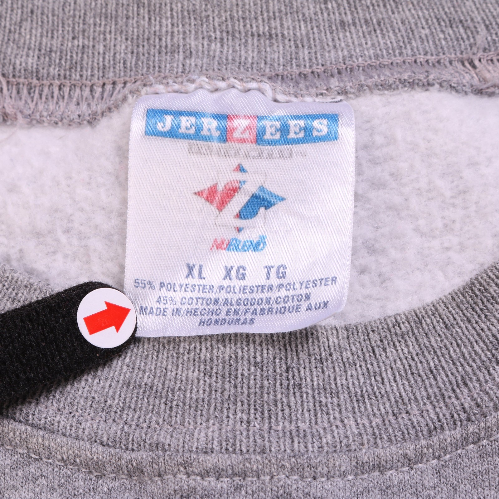 Jerzees Grey Sweatshirt Mens Xl image 4